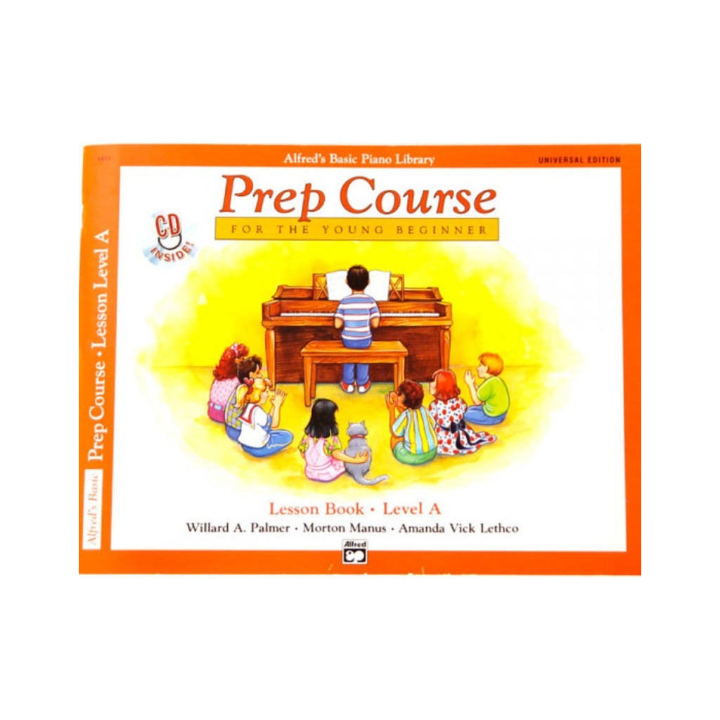 Alfred's Basic Piano - Prep Course Lesson - Level A Book/CD