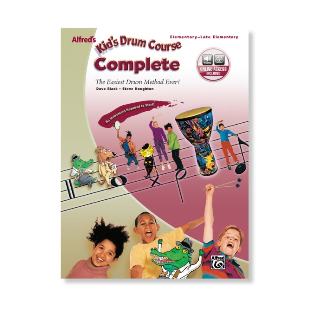 Alfred's Kid's Drum Course Complete Book Books Sky Music