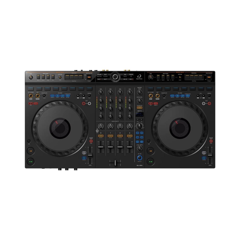 AlphaTheta DDJ-GRV6 4-channel DJ Controller with Groove Circuit DJ Controllers Sky Music
