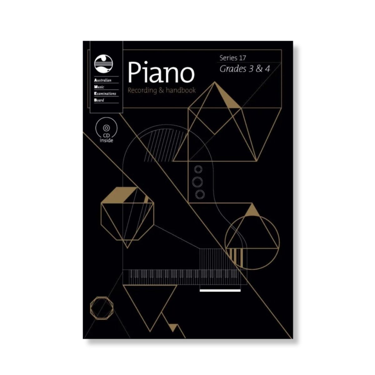 AMEB Piano Series 17 Grade 3 &amp; 4 Recording &amp; Handbook Books Sky Music