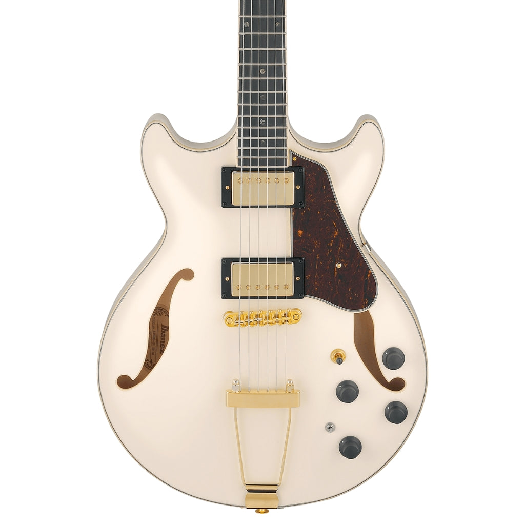 Ibanez AMH90 Artcore Guitar - Ivory