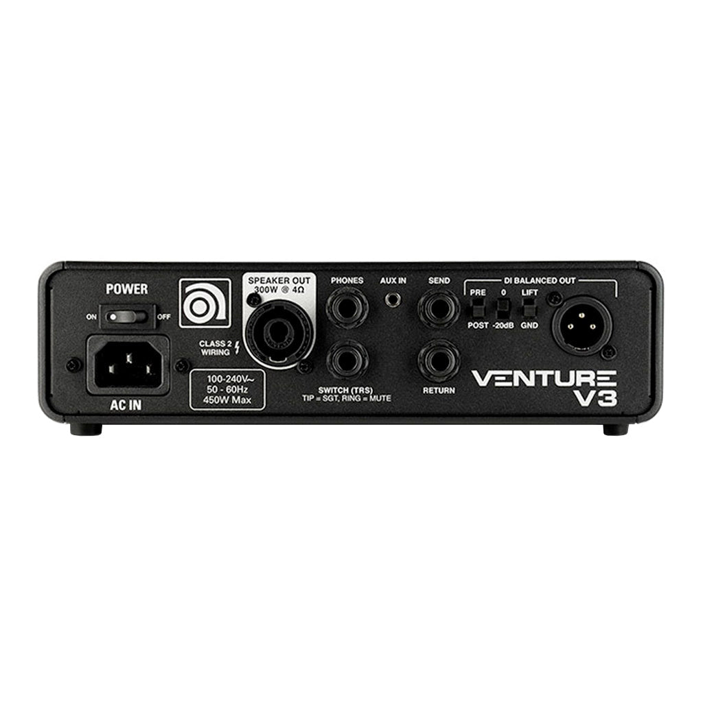 Ampeg VENTURE V3 300W Bass Amp Head Bass Guitar Amplifiers Sky Music