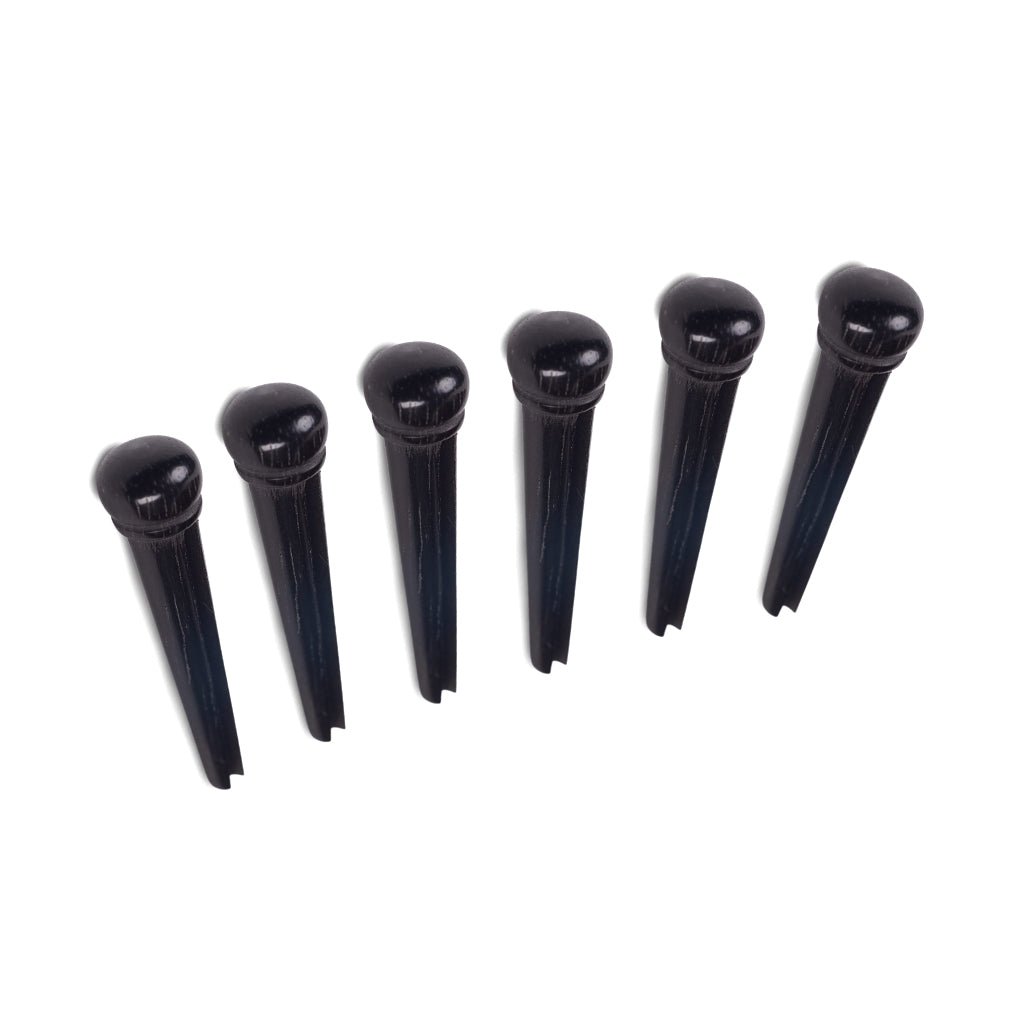 AMS GPK455 Ebony Bridge Pins Guitar Spare Parts Sky Music