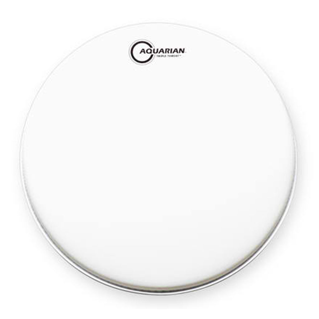 Aquarian - TRP13 13" Triple Threat Snare - White Texture Coated