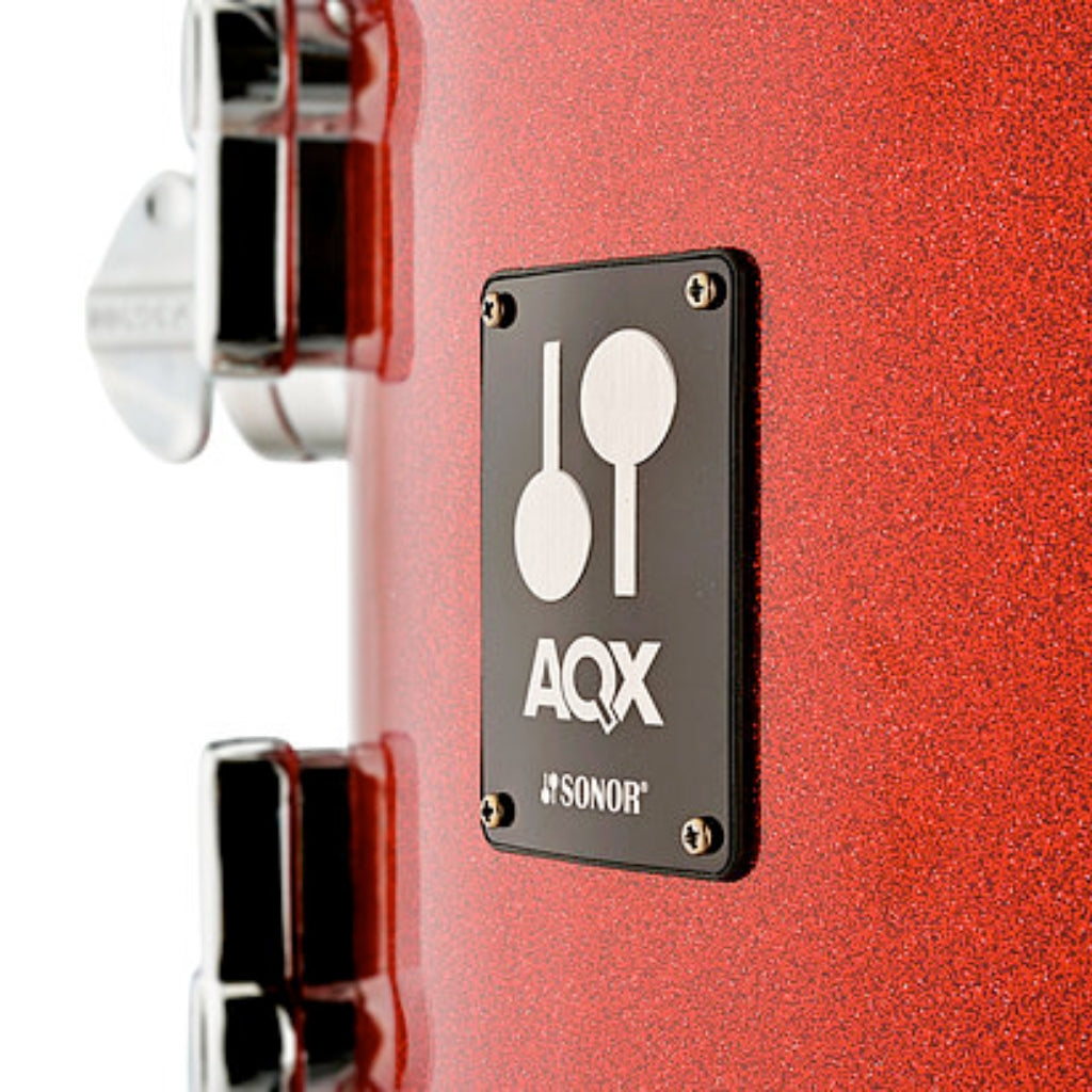 Sonor - AQX Series Jungle Drum Set - Red Moon Sparkle