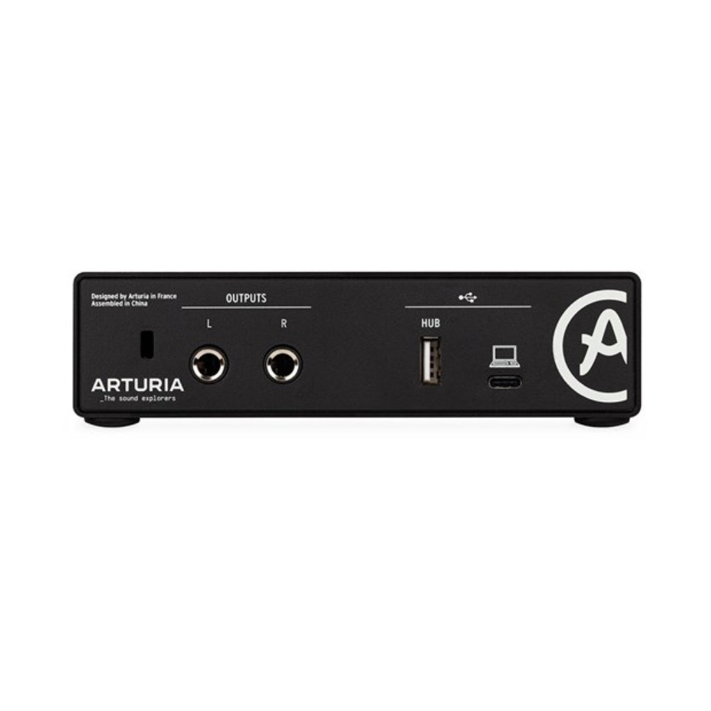 Arturia - MiniFuse 1 - 1 In/ 2 Out Audio Interface - Black