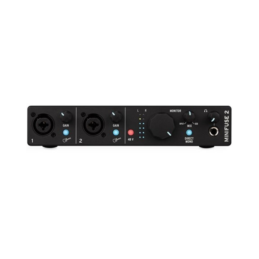 Arturia - MiniFuse 2 2In/2Out Audio Interface - Black