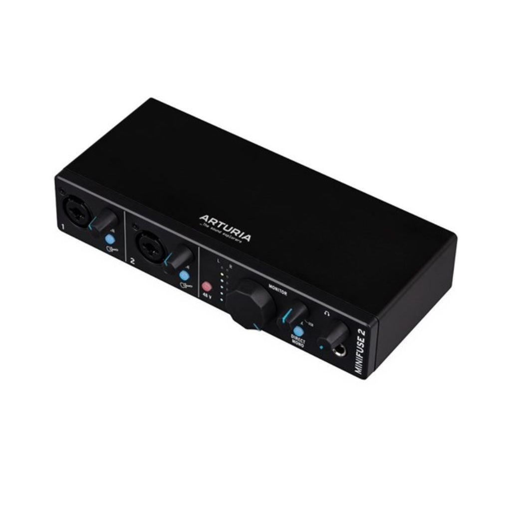 Arturia - MiniFuse 2 2In/2Out Audio Interface - Black