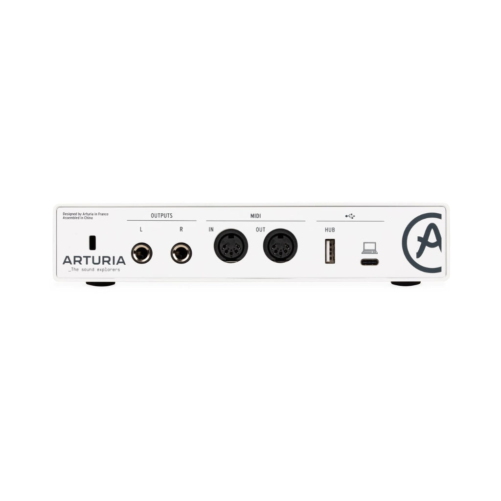 Arturia MiniFuse 2 - 2 In/ 2 Out Audio Interface - White