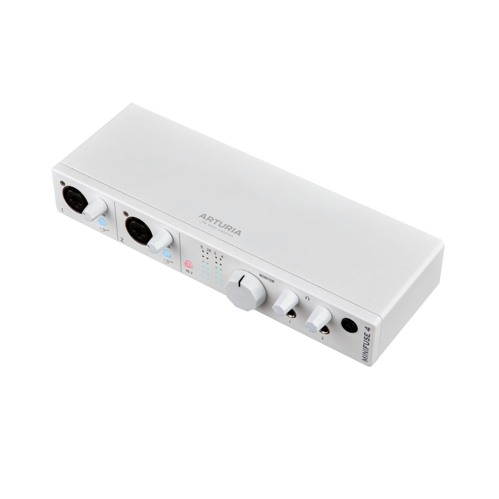 Arturia - MiniFuse 4 4-in/4-out USB-C Audio Interface - White