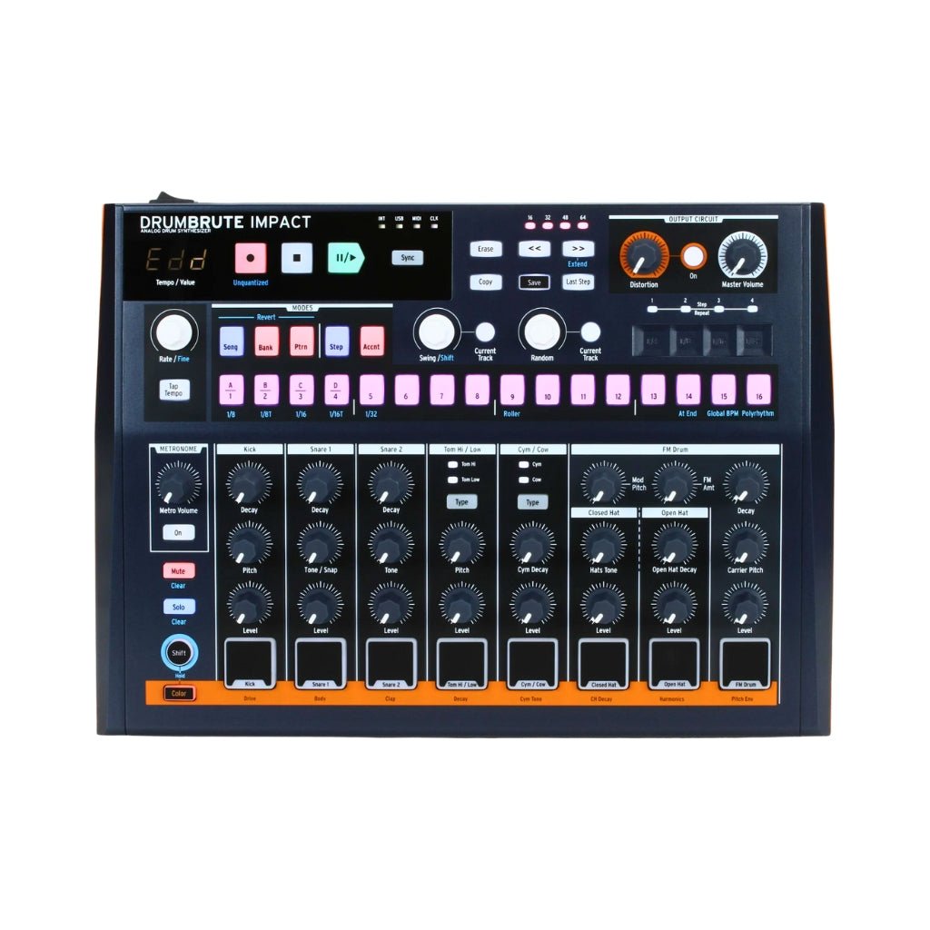 Arturia DrumBrute Impact Analog Drum Machine Synthesizers Sky Music