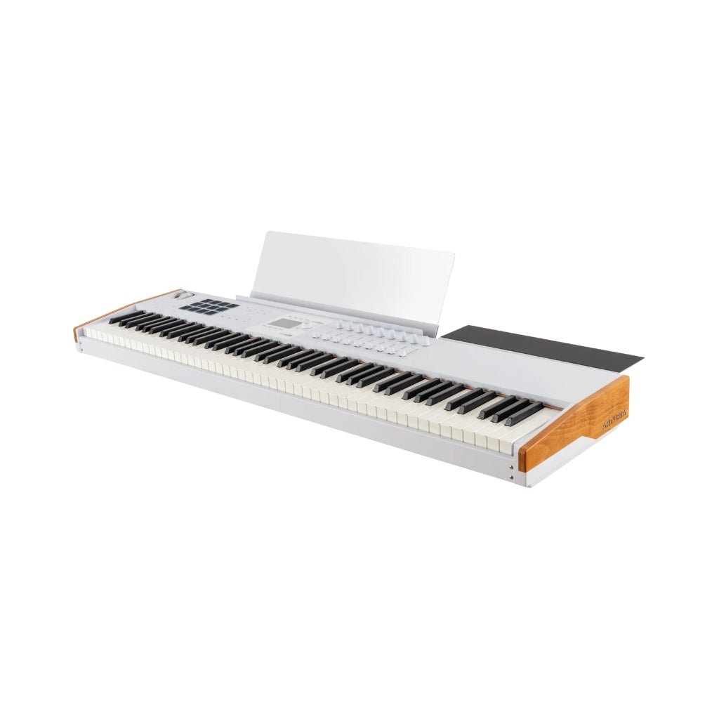 Arturia KeyLab 88 MK3 88-Key Weighted Hammer-Action Keyboard Controller - White Keyboards Sky Music