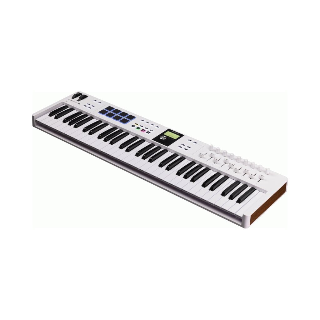 Arturia Keylab Essential 3 61-Key MIDI Controller - White MIDI Controllers Sky Music