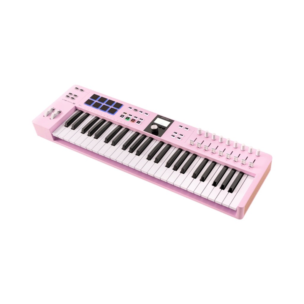 Arturia KeyLab Essential MK3 49-Key Keyboard Controller - Rose Quartz MIDI Controllers Sky Music