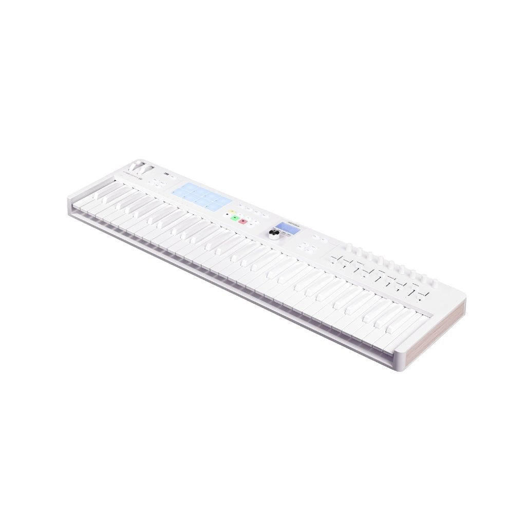Arturia KeyLab Essential MK3 61-Key MIDI Controller - Alpine White MIDI Controllers Sky Music