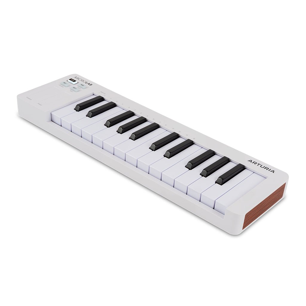 Arturia Microlab 3 25-Key MIDI Controller - White MIDI Controllers Sky Music