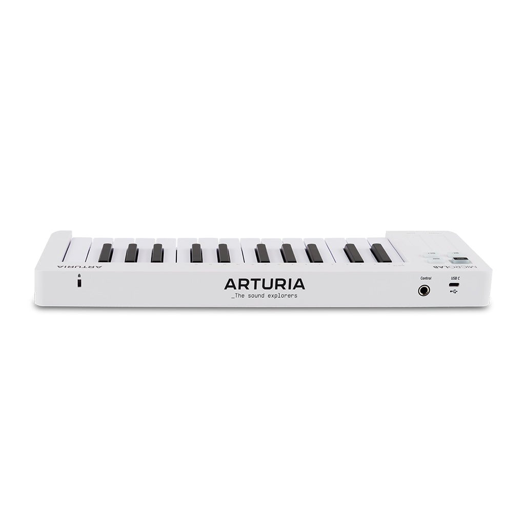 Arturia Microlab 3 25-Key MIDI Controller - White MIDI Controllers Sky Music