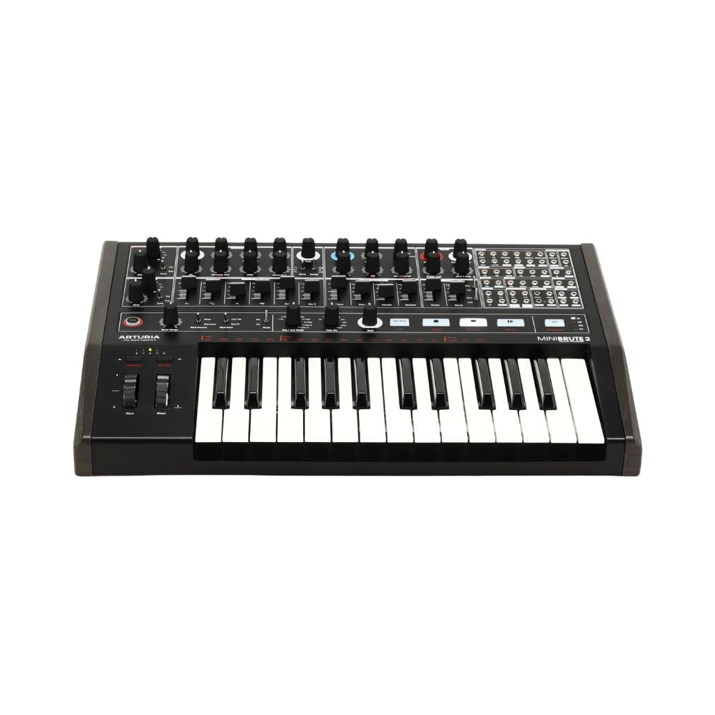 Arturia MiniBrute 2 Semi-Modular Analog Synthesizer - Black Synthesizers Sky Music