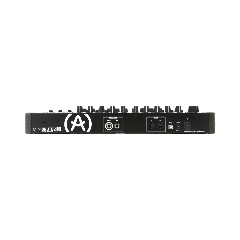 Arturia MiniBrute 2S Semi-modular Analog Sequencing Synthesizer - Black Synthesizers Sky Music