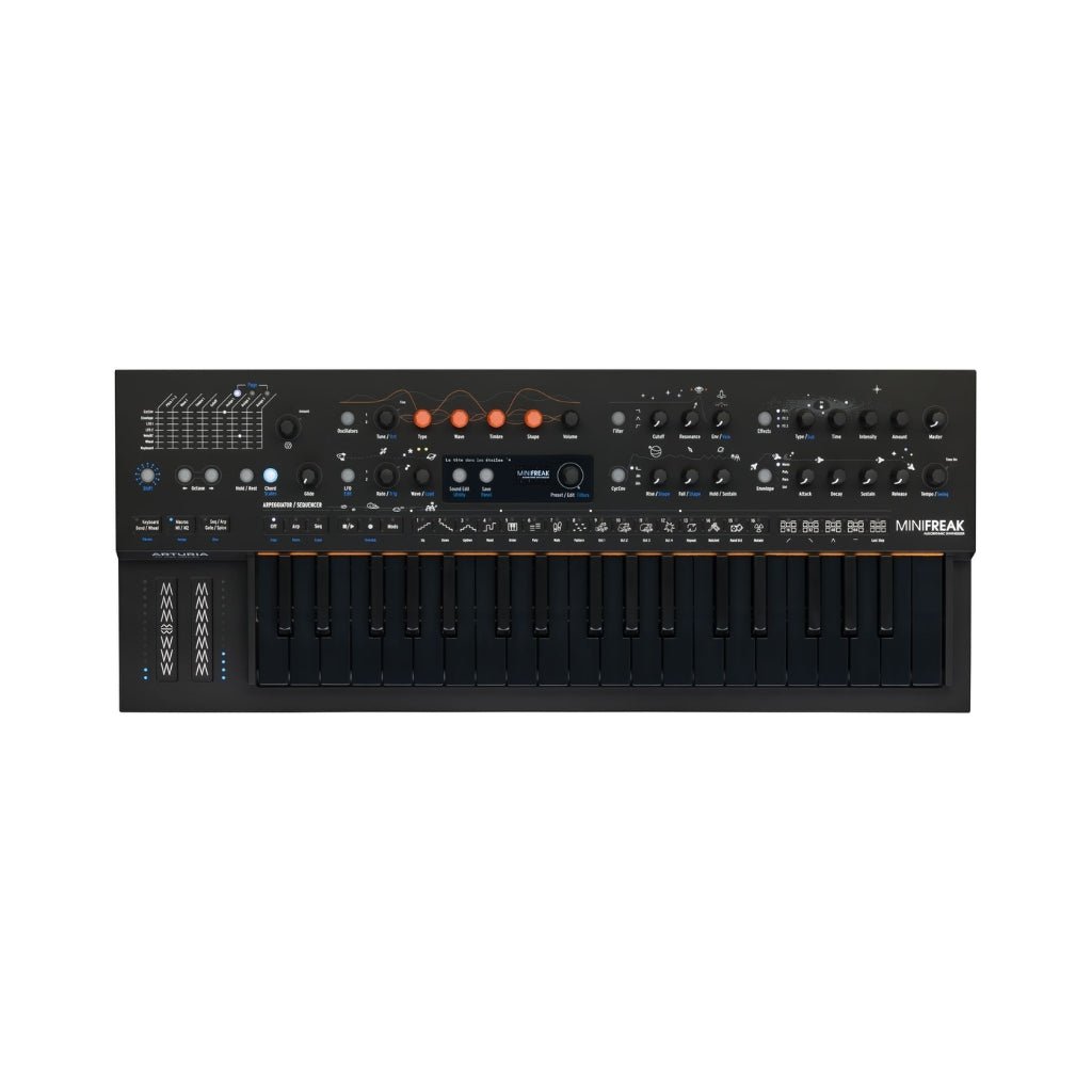 Arturia MiniFreak 37-Key Hybrid Synthesizer - Limited Edition Stellar MIDI Controllers Sky Music