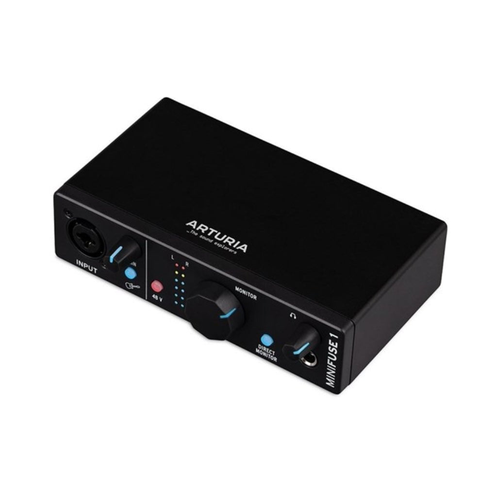 Arturia MiniFuse 1 - 1 In/ 2 Out Audio Interface - Black Audio Interfaces Sky Music