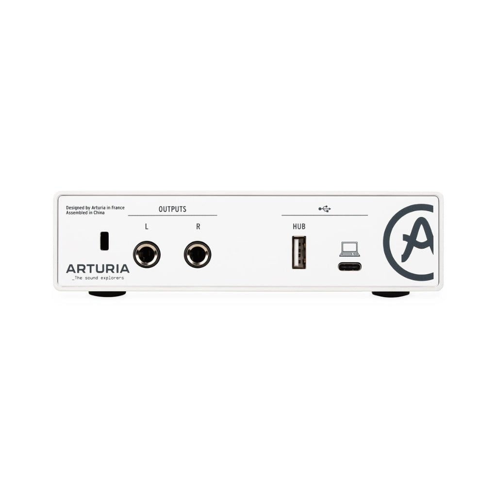 Arturia MiniFuse 1 - 1 In/ 2 Out Audio Interface - White Audio Interfaces Sky Music