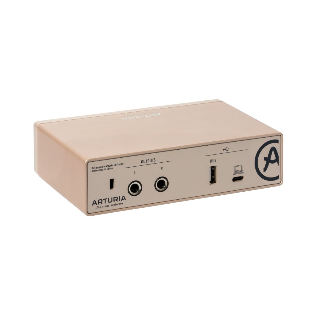 Arturia MiniFuse 1 USB-C Audio Interface - Champagne Audio Interfaces Sky Music