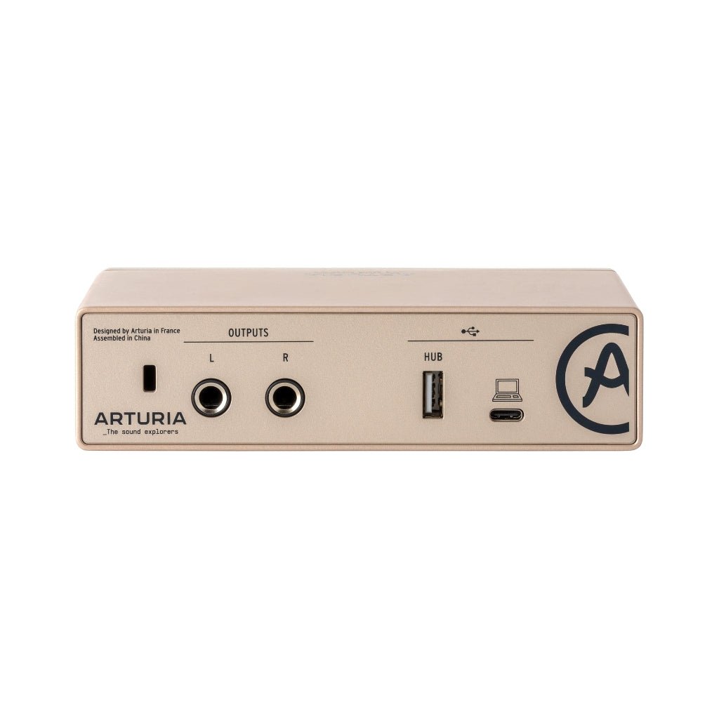 Arturia MiniFuse 1 USB-C Audio Interface - Champagne Audio Interfaces Sky Music