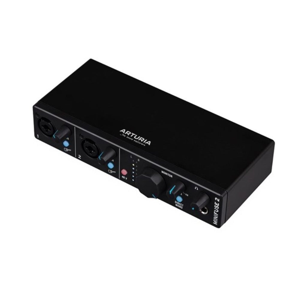 Arturia MiniFuse 2 - 2 In/ 2 Out Audio Interface - Black Audio Interfaces Sky Music