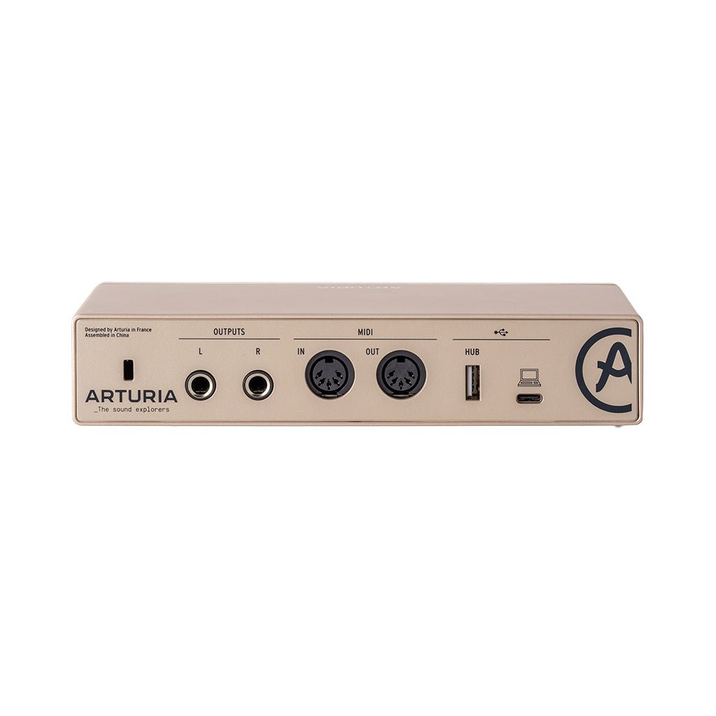 Arturia MiniFuse 2 USB-C Audio Interface - Champagne Audio Interfaces Sky Music