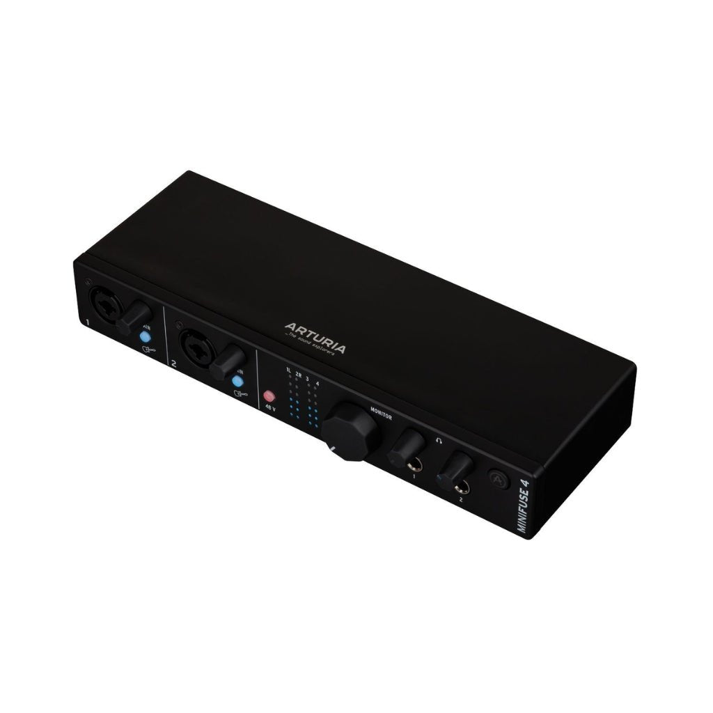 Arturia MiniFuse 4 4-in/4-out USB-C Audio Interface - Black Audio Interfaces Sky Music