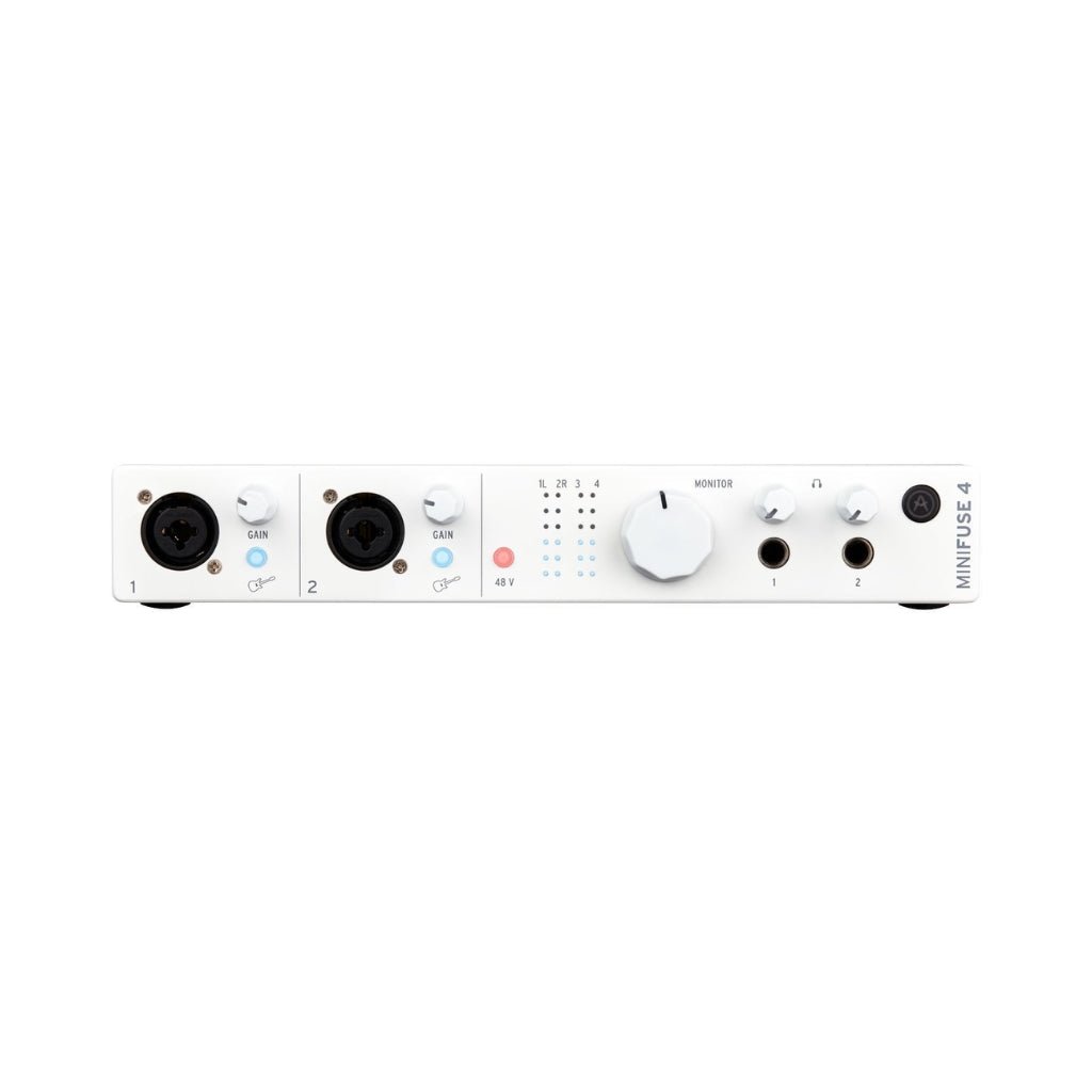 Arturia MiniFuse 4 4-in/4-out USB-C Audio Interface - White Audio Interfaces Sky Music