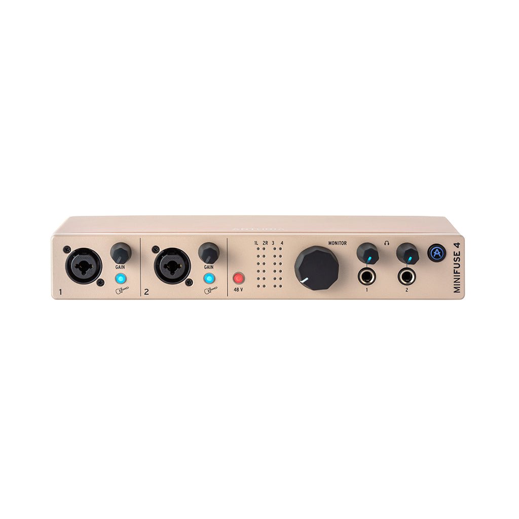 Arturia MiniFuse 4 USB-C Audio Interface - Champagne Audio Interfaces Sky Music