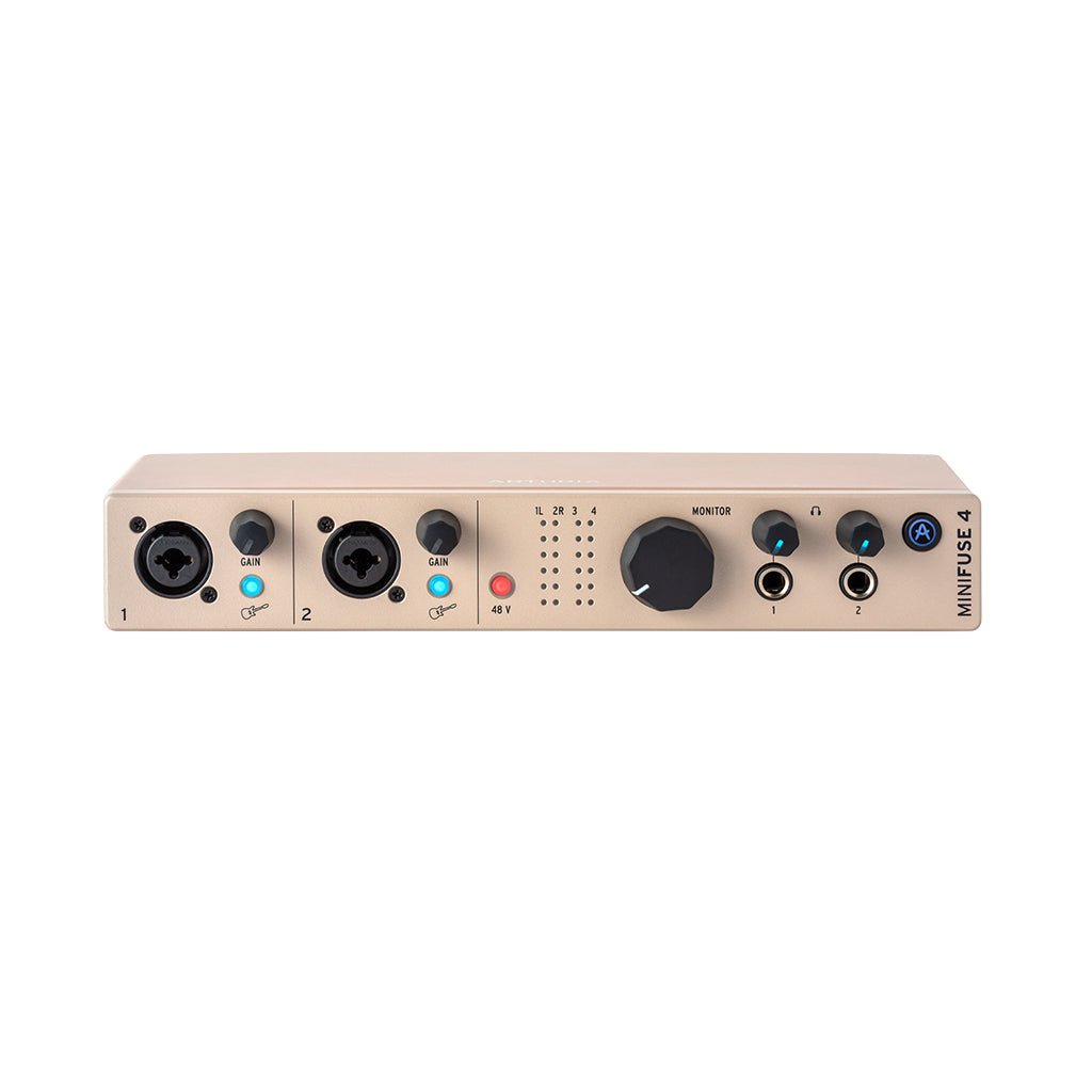 Arturia MiniFuse 4 USB-C Audio Interface - Champagne Audio Interfaces Sky Music