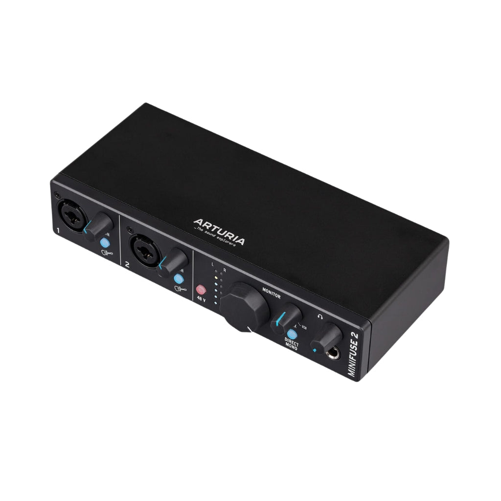 Arturia MiniFuse Recording Studio Pack - Black Audio Interfaces Sky Music