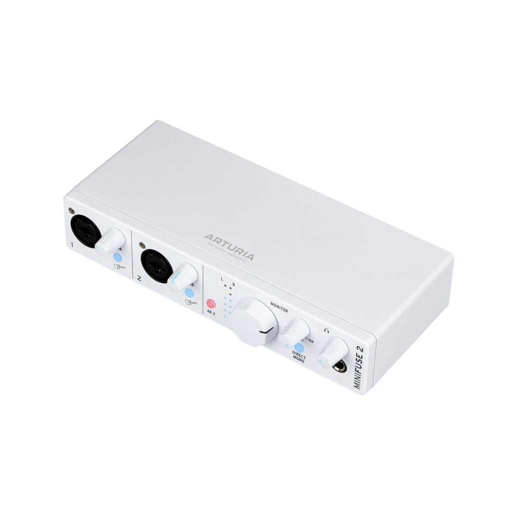 Arturia MiniFuse Recording Studio Pack - White Audio Interfaces Sky Music