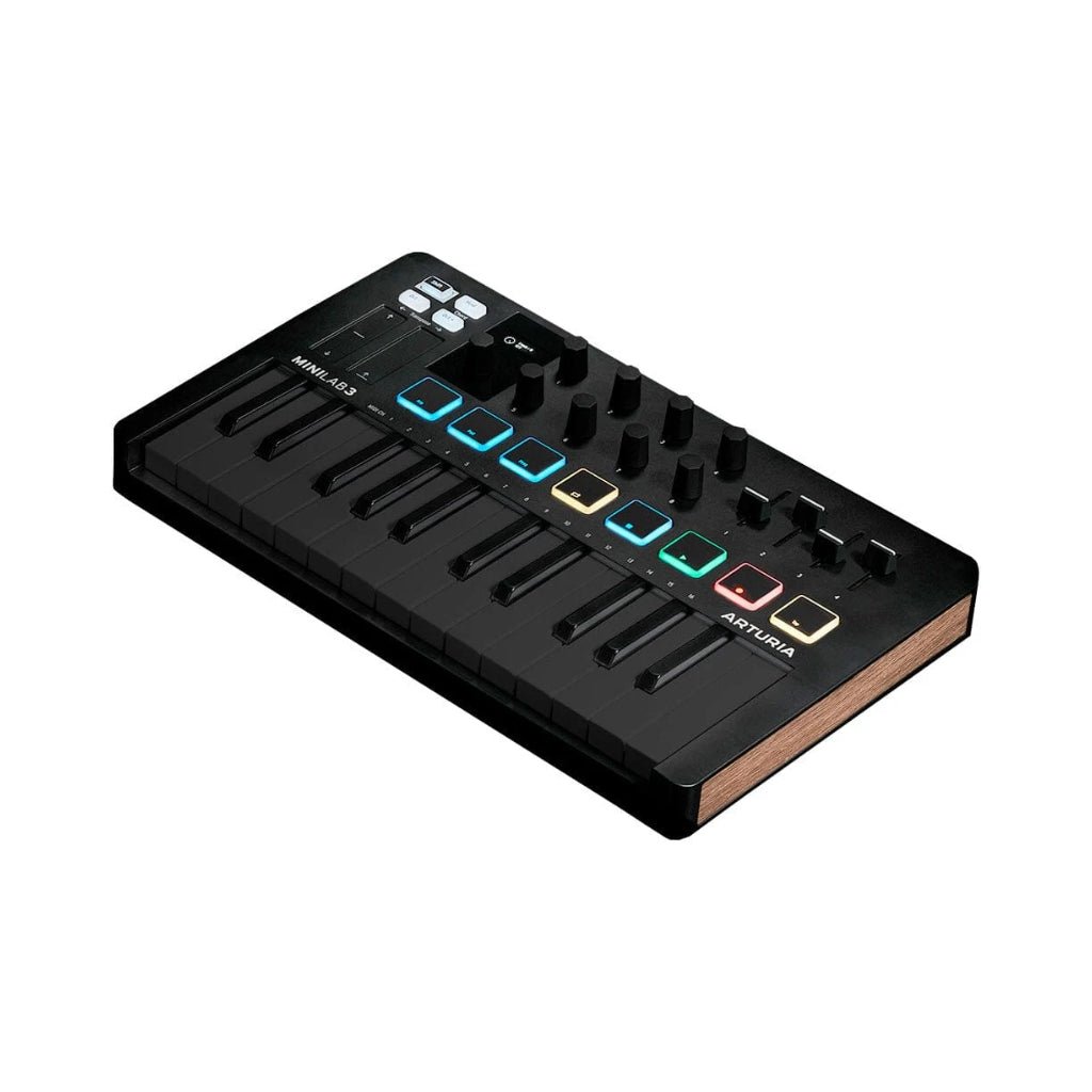 Arturia Minilab 3 25-Note Keyboard Controller - Deep Black MIDI Controllers Sky Music