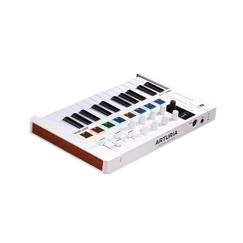Arturia Minilab 3 25-Note Keyboard Controller - White MIDI Controllers Sky Music