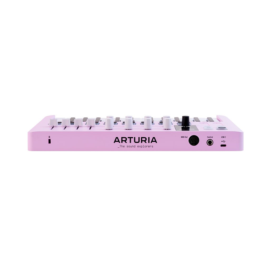 Arturia MiniLab 3 25-Note Keyboard - Limited Edition Rose Quartz MIDI Controllers Sky Music