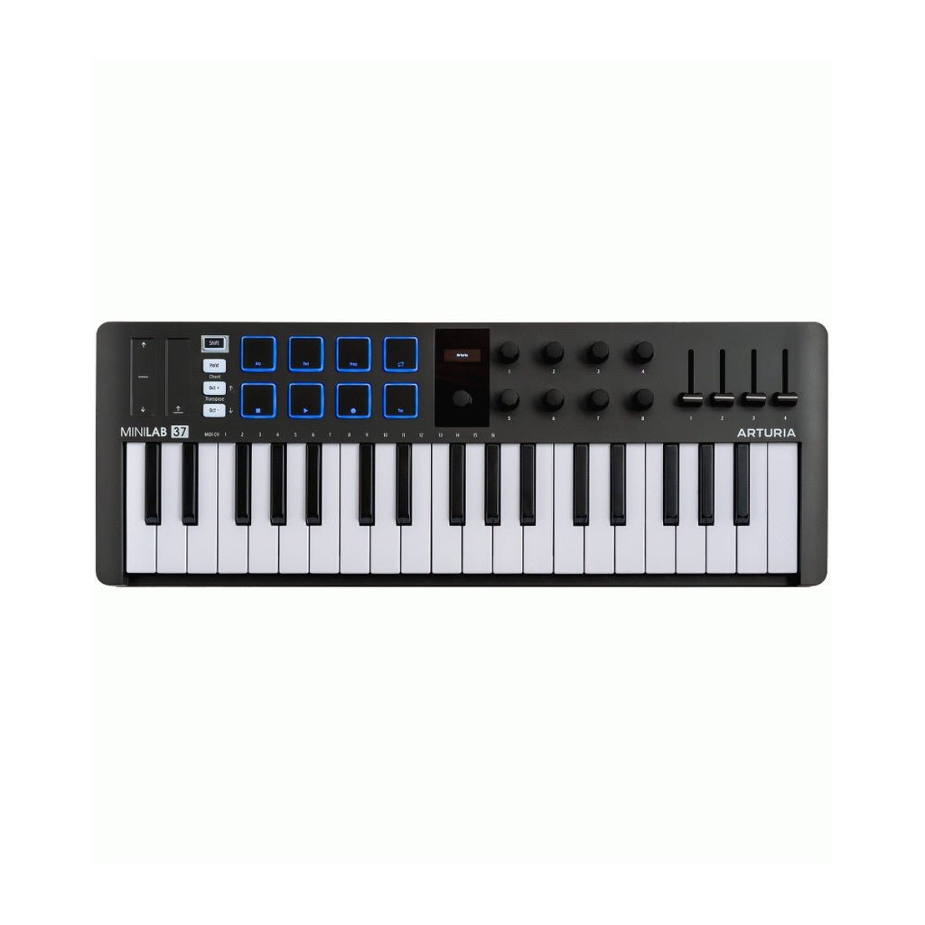 Arturia MiniLab 37 MK3 Compact 37-key MIDI Controller - Black MIDI Controllers Sky Music
