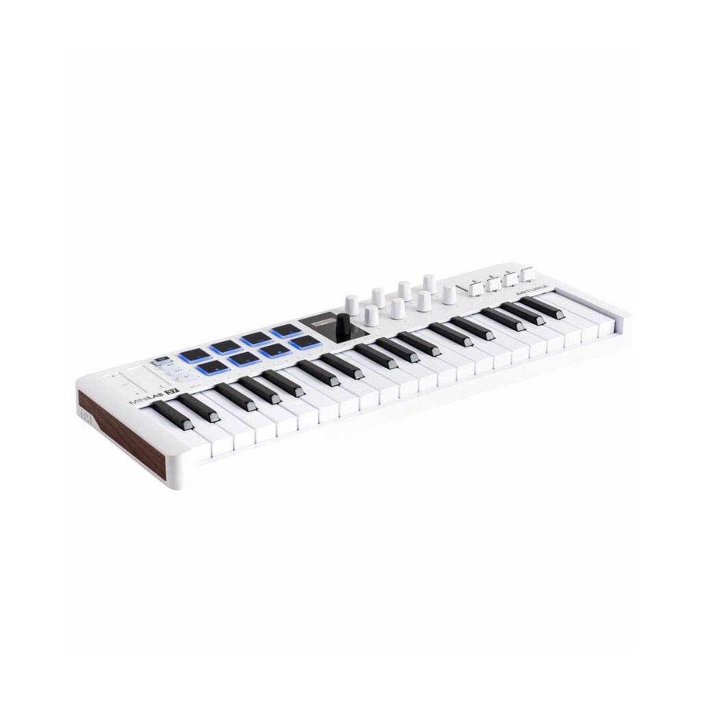 Arturia MiniLab 37 MK3 Compact 37-key MIDI Controller - White MIDI Controllers Sky Music