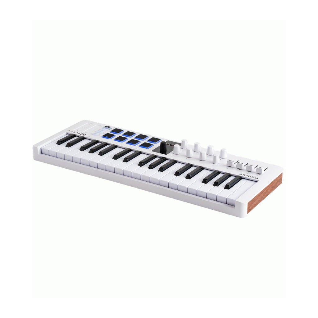 Arturia MiniLab 37 MK3 Compact 37-key MIDI Controller - White MIDI Controllers Sky Music