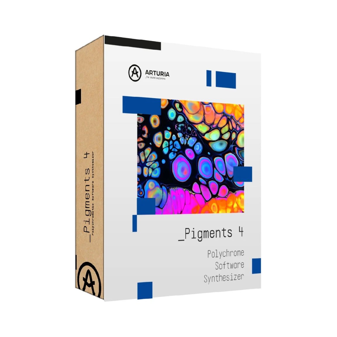 Arturia Pigments 4 Polychrome Software Synthesizer - Download Code Only, Education License Software Sky Music