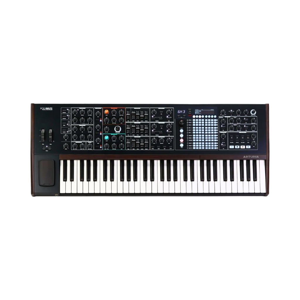 Arturia PolyBrute 6-Voice Polyphonic Morphing Analog Synthesizer - Noir Edition Synthesizers Sky Music