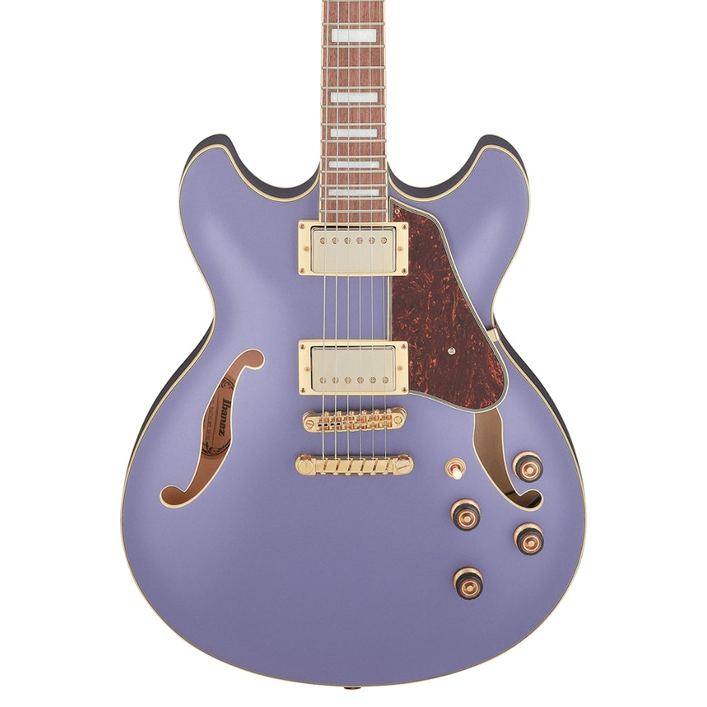 Ibanez - AS73G Artcore Guitar - Metallic Purple Flat