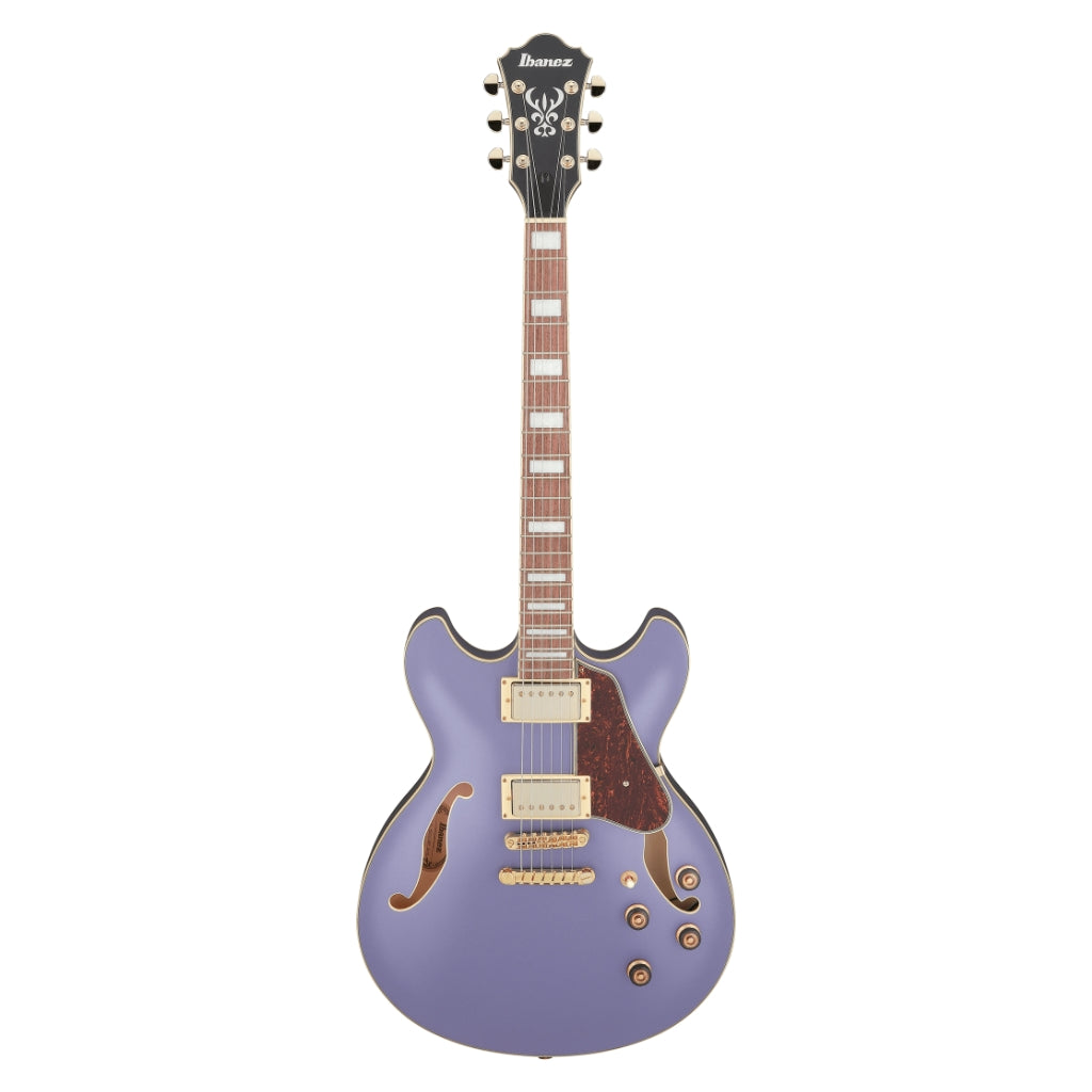 Ibanez - AS73G Artcore Guitar - Metallic Purple Flat