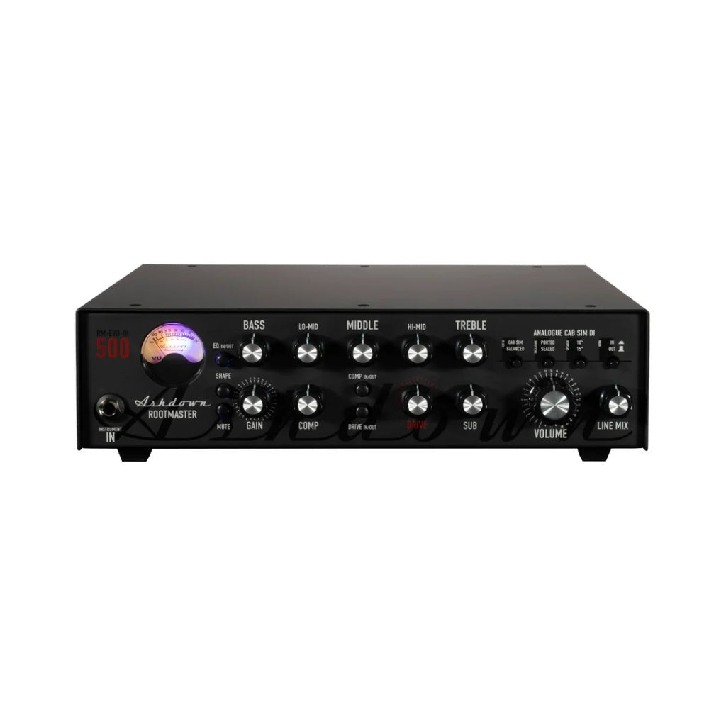 Ashdown RM-500-EVOIII 500-Watt Bass Amplifier Head Bass Guitar Amplifiers Sky Music
