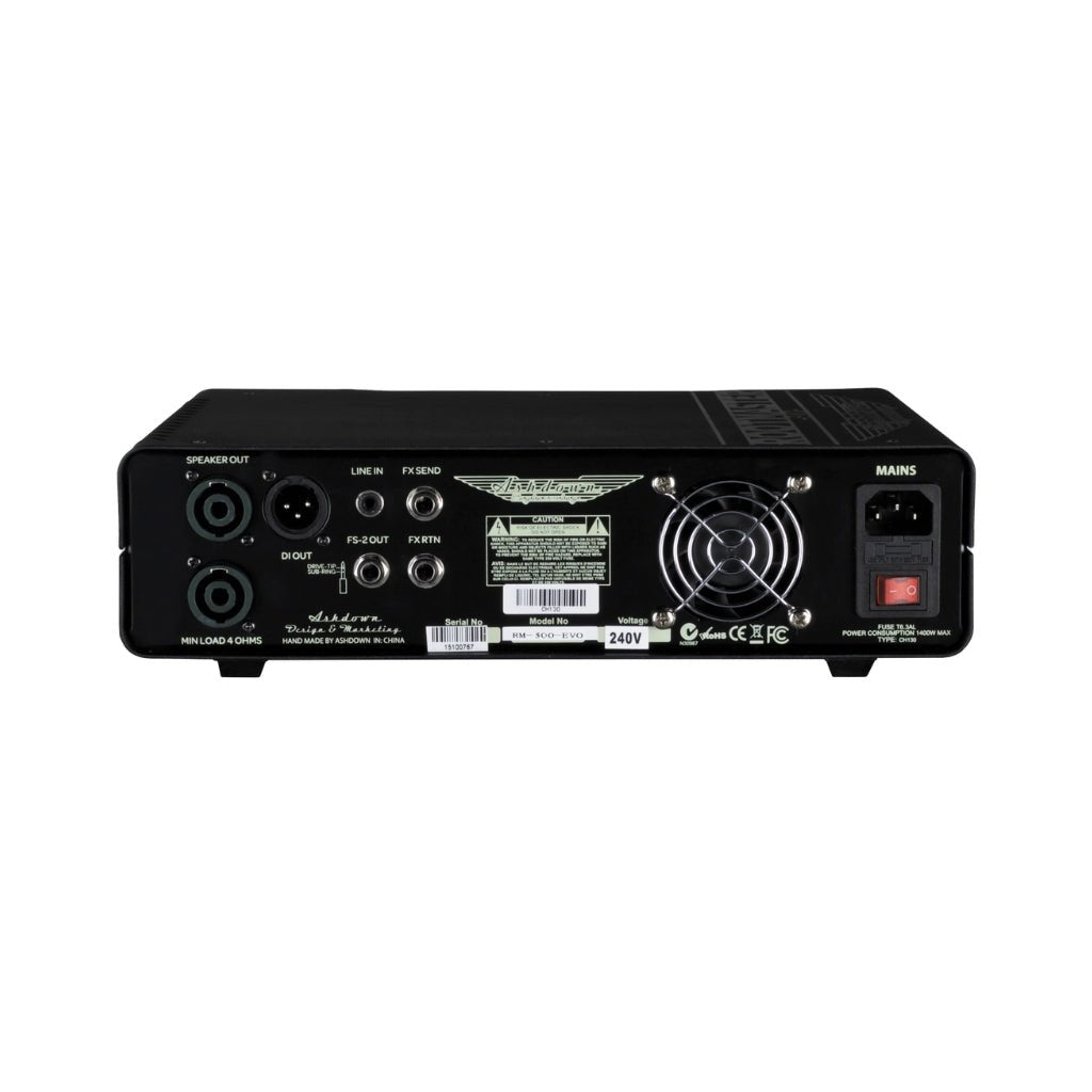 Ashdown RM-800 Rootmaster EVO 800-watt Bass Head Bass Guitar Amplifiers Sky Music