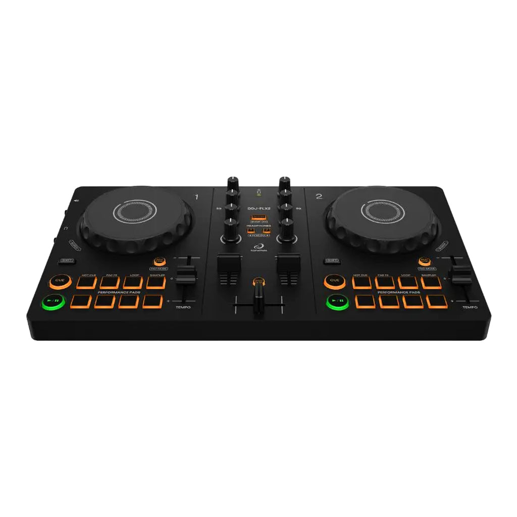 AlphaTheta DDJ FLX2 Compact 2 Channel DJ Controller