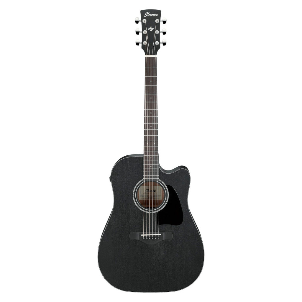 Ibanez - AW1040CE Acoutics Guitar All Solid - Weathered Black Open Pore